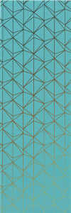 Seranit 10x30 Sketch Aqua Dekor Parlak 1.Kalite - 1