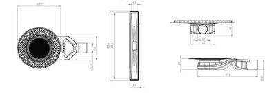 Aquanit 80x120 Arc Gri Slope Line - 3