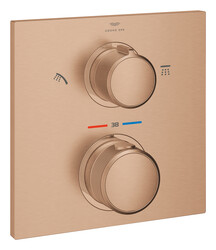 Grohe Allure Thermostat for concealed installation with 2-way diverter head shower/hand shower - 29181DL2 - 1