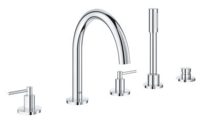 Grohe Atrio 5 delikli küvet bataryası - 19922003 - 1