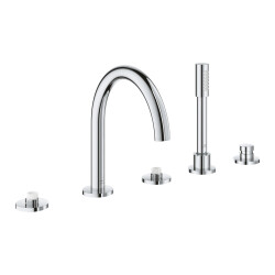 Grohe Atrio Private Collection 5 Delikli Küvet Bataryası - 25224000 - 1