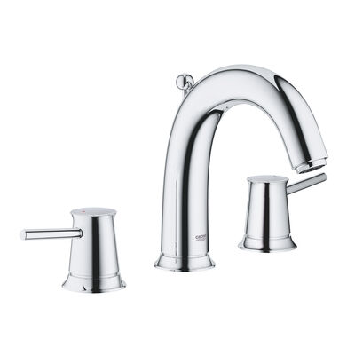 Grohe BauClassic 3 Delikli Lavabo Bataryası - 20470000 - 1