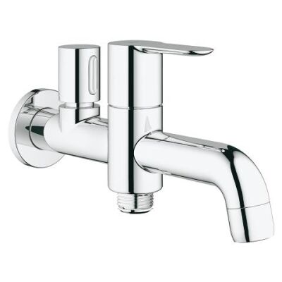 Grohe BauEdge duvardan musluk lavabo IN US - 20284000 - 1