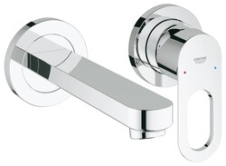 Grohe BauLoop İki delikli lavabo bataryası - 20289000 - 1