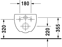 Duravit Colomba Asma Klozet - 2547390075 - 4