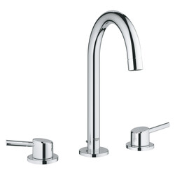 Grohe Concetto 3 Delikli Lavabo Bataryası L- Boyut - 20216001 - 1