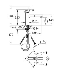 Grohe Concetto Eviye Bataryası - 31129001 - 2