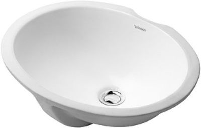 Duravit Dune Tezgah Altı Lavabo 46cm - 0481460000 - 1