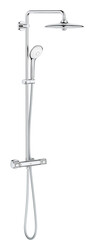 Grohe Duvara monte termostatik bataryalı duş sistemi - 27615002 - 1