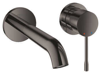 Grohe Essence 2 Delikli Ankastre Lavabo Bataryası M-Boyut, Hard Graphite - 19408A01 - 1