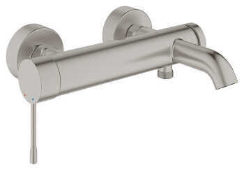 Grohe Essence Banyo Bataryası, Paslanmaz Çelik - 33624DC1 - 1