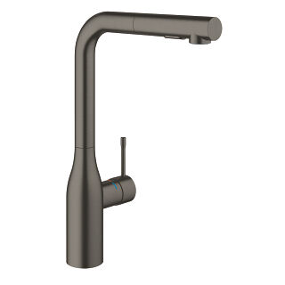 Grohe Essence Eviye Bataryası Brushed Hard Graphite - 30504AL0 - 1