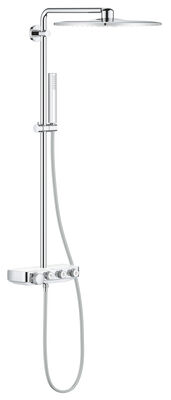 Grohe Euphoria SmartControl System 310 Cube Duo Duvara monte termostatik bataryalı duş sistemi - 26508LS0 - 1