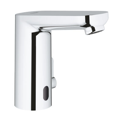 Grohe Eurosmart Cosmopolitan E Fotoselli lavabo bataryası, 1/2″, çift su girişli ayarlanabilir sıcaklık sınırlayıcısı - 36325001 - 1