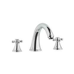 Grohe Geneva 3 Delikli Lavabo Bataryası - 20801000+18733000 - 1