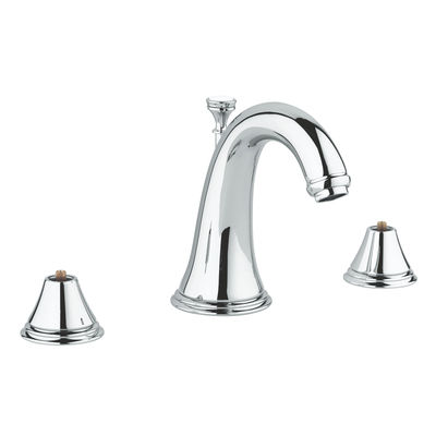 Grohe Geneva 3 Delikli Lavabo Bataryası - 20801000+18733000 - 3