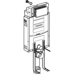 Geberit Asma klozet için Geberit Kombifix elemanı, 108 cm, Sigma 12 cm gömme rezervuar ile, destek ayakları ile - 110.340.00.5 - 2