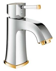 Grohe Grandera Tek Kumandalı Lavabo Bataryası M-Boyut, Krom Altın - 23310IG0 - 1