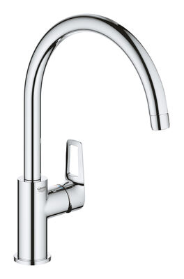 Grohe BauLoop Tek kumandalı eviye bataryası - 31368001 - 1