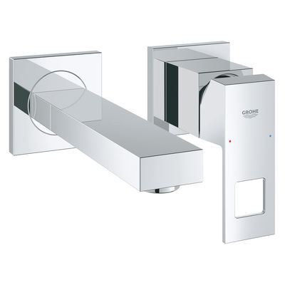 Grohe Eurocube Duvardan Lavabo Bataryası S-Boyut - 19895000 - 1