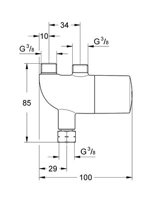 Grohe Grohtherm Micro Mikro Termostat - 34487000 - 2