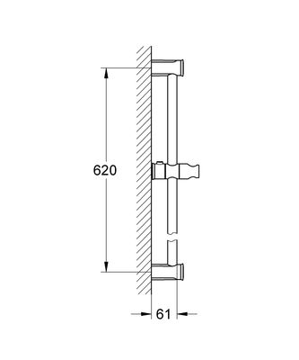 Grohe Tempesta Rustic Duş Sürgüsü - 27519000 - 2