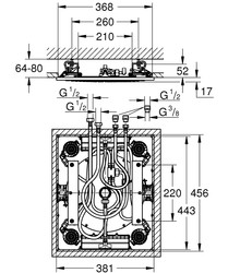 Grohe Rainshower F-SerieS Tepe Duşu - 27939001 - 3