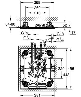 Grohe Rainshower F-SerieS Tepe Duşu - 27939001 - 3