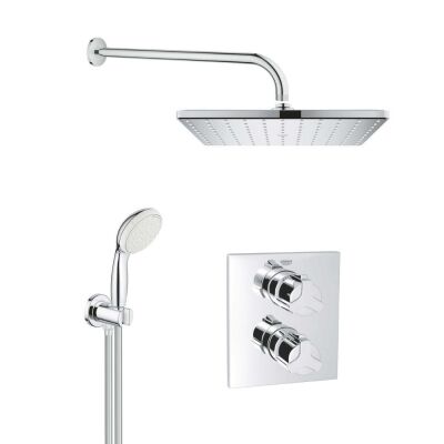 Grohe Allure Termostatik Duş Bataryası - 19380000-SET1 - 1