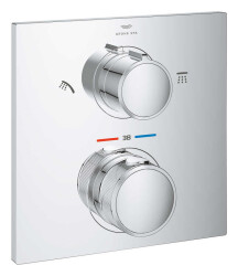 Grohe Allure Thermostat for concealed installation with 2-way diverter head shower/hand shower - 29181002-SET1 - 2