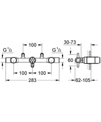 Grohe Ankastre İç Gövde - 32706000 - 2