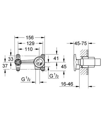 Grohe Ankastre İç Gövde - 33769000 - 2