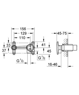 Grohe Ankastre İç Gövde - 32635000 - 2