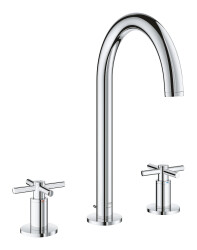 Grohe Atrio 3 delikli lavabo bataryası L-Boyut - 20643000 - 1