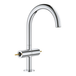 Grohe Atrio Private Collection tek delikli lavabo bataryası, 1/2″ L-Size - 21134000 - 1