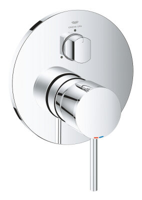 Grohe Atrio Tek kumandalı 3 yönlü banyo bataryası - 24356000 - 1