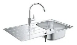 Grohe Bau Eviye ve batarya seti - 31562SD1 - 1