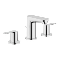 Grohe BauEdge 3 Delikli Lavabo Bataryası - 20197000 - 1