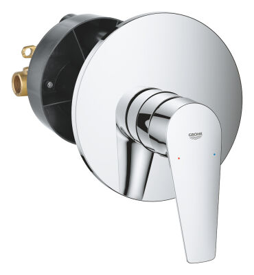 Grohe BauEdge Tek kumandalı duş bataryası - 29078001 - 2