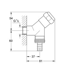 Grohe Çamaşır Musluğu - 41010000 - 2