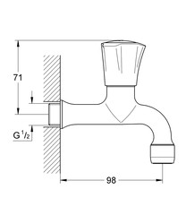 Grohe Costa L Musluk - 30098001 - 2