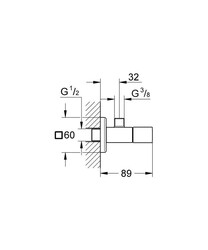 Grohe Eurocube Ara Musluk - 22012000 - 2