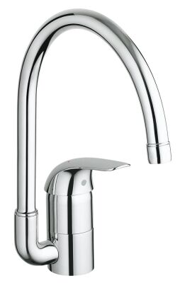 Grohe Euroeco Tek kumandalı eviye bataryası - 32752000 - 1