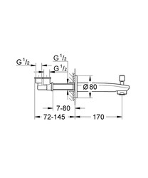 Grohe Eurostyle Cosmopolitan Yön Değiştiricili Çıkış Ucu - 13277002 - 2