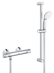 Grohe Grohtherm 500 Termostatik duş bataryası / duş seti dahil - 34796000 - 2