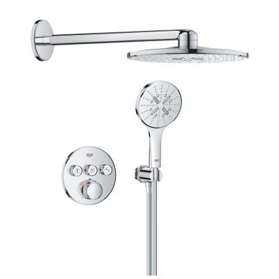 Grohe Grohtherm SmartControl Gizli duş sistemi Rainshower SmartActive 310 ile - 1039970000 - 1