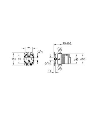 Grohe Rainshower Çok Amaçlı Kutu - 26483000 - 2