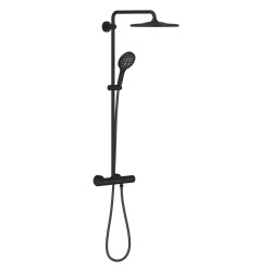 Grohe Rainshower SmartActive 310 Duvara monte termostatik bataryalı duş sistemi - 22119KF0 - 1