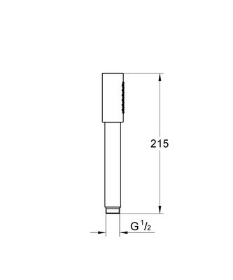 Grohe Sena Tek Fonksiyonlu El Duşu - 28034000 - 2