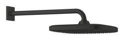 Grohe Tempesta 250 Cube Tepe duşu seti 380 mm, tek akışlı Mat Siyah - 266872430 - Grohe